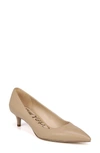 Sam Edelman Dori Kitten Heels In Classic Nude Leather