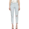 AGOLDE AGOLDE BLUE JAMIE HI RISE CLASSIC JEANS