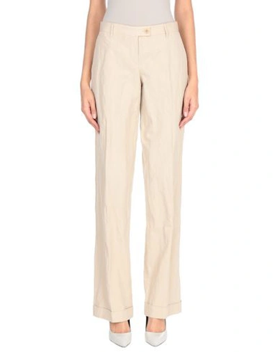 Moschino Cheap And Chic Casual Pants In Beige