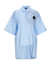 ALESSANDRO DELL'ACQUA Solid color shirts & blouses,38806877UF 5