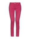 Dondup Denim Pants In Fuchsia