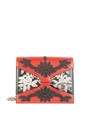 ALEXANDER MCQUEEN Embroidered Pin Leather Satchel