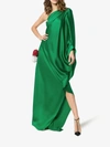 ROLAND MOURET ROLAND MOURET RITTS DRAPED SILK GOWN,RITTSGOWNPS19S051213415512