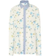 GOLDEN GOOSE JESSIE FLORAL COTTON SHIRT,P00361886