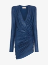 ALEXANDRE VAUTHIER ALEXANDRE VAUTHIER PLUNGE-NECK CRYSTAL EMBELLISHED MINI DRESS,191DR1008B13375537