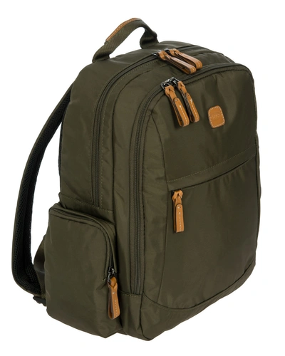Bric's X-travel Nomad Nylon Backpack In Olive