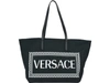 VERSACE VERSACE LOGO HANDLE TOTE BAG