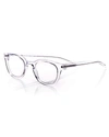 Eyebobs Waylaid Transparent Square Readers, Clear In Clear