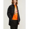 A BATHING APE TIGER-MOTIF COTTON-JERSEY SWEATSHIRT