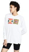 PROENZA SCHOULER FLAG LONG SLEEVE TEE