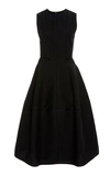 NARCISO RODRIGUEZ DOT JACQUARD SCULPTED DRESS,720849