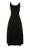 NARCISO RODRIGUEZ DOUBLE FACE WOOL DRESS,89-2059 W130