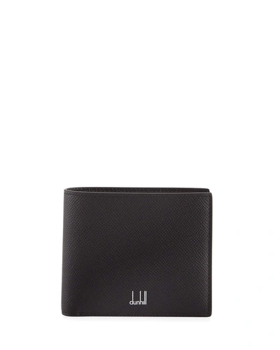 Dunhill Men's Cadogan Leather 8-card Bi-fold Wallet In Black
