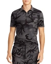 POLO RALPH LAUREN CAMOUFLAGE-PRINT CUSTOM SLIM FIT MESH POLO SHIRT,710720813007