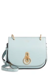 MULBERRY SMALL AMBERLEY LEATHER CROSSBODY BAG - BLUE,HH4966-205