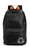 MCQ BY ALEXANDER MCQUEEN LOGO PATCH BACKPACK