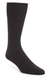 Falke No. 13 Egyptian Cotton Blend Dress Socks In Stone