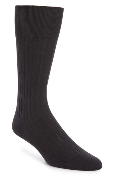 Falke No. 13 Egyptian Cotton Blend Dress Socks In Stone