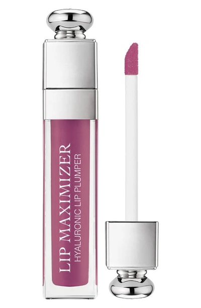 Dior Addict Lip Maximizer Plumping Gloss 006 Berry 0.2 oz/ 6 ml In 006 Berry/ Glow