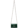 GUCCI GUCCI GREEN SUPER MINI SNAKESKIN DIONYSUS BAG