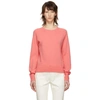 APC A.P.C. PINK STIRLING SWEATER