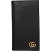 GUCCI BLACK GG MARMONT WALLET IPHONE 8 CASE