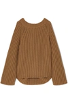 ARJE OVERSIZED WOOL, SILK AND CASHMERE-BLEND jumper