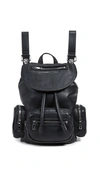 MCQ BY ALEXANDER MCQUEEN Mini Convertible Drawstring Backpack