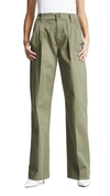 FRAME WIDE STRAIGHT TROUSERS