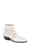 CHLOÉ SUSANNA STUD BUCKLE BOOTIE,C16A13475