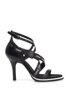 CHLOÉ CHLOÉ LOGO STRAPPY SANDALS