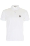 ALEXANDER MCQUEEN POLO SHIRT WITH SKULL PATCH,10790454