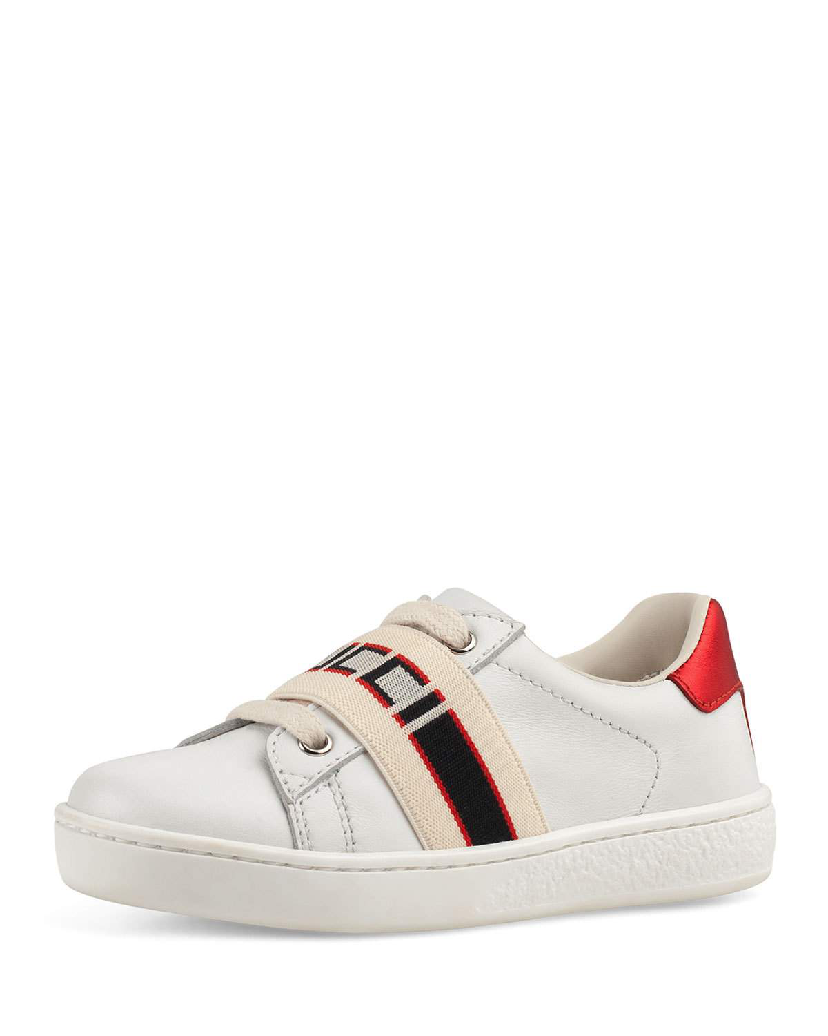gucci elastic ace sneakers
