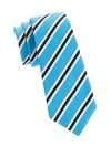 KITON Striped Silk Blend Tie