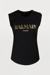 Balmain Black Logo T-shirt