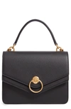 MULBERRY MULBERRRY HARLOW CALFSKIN LEATHER SATCHEL - BLACK,HH5353-013
