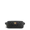 VERSACE TRIBUTE QUILTED LEATHER BELT BAG