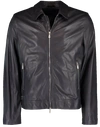 ELEVENTY Zip Front Leather Jacket