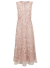 RED VALENTINO LACE MIDI DRESS,10790569