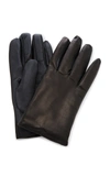 LABONIA CASHMERE-LINED LEATHER GLOVES,689394