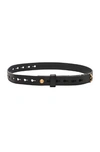 Fendi Medium Belt In Black In Black