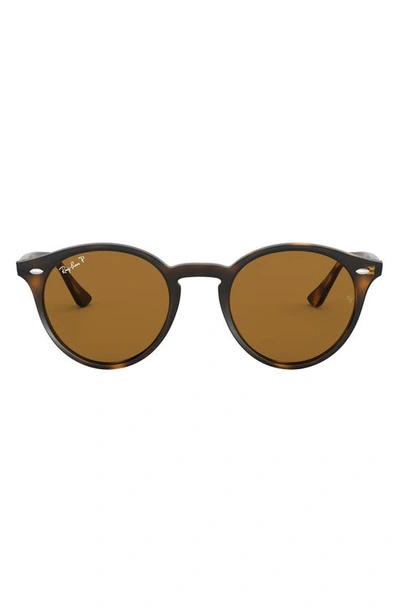 Ray Ban Ray-ban Rb2180 Dark Havana Sunglasses In Polarized Brown Classic B-15