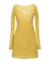 Cycle Short Dresses In Ocher