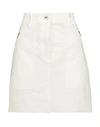 Rag & Bone Mini Skirt In White
