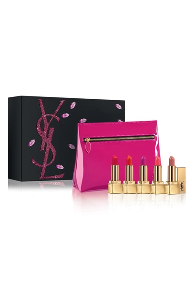 Saint Laurent Mini Rouge Pur Couture Lipstick Set