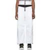 COLMAR A.G.E. BY SHAYNE OLIVER COLMAR A.G.E. BY SHAYNE OLIVER WHITE WIDE SKI TROUSERS