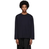 COMME DES GARÇONS SHIRT COMME DES GARCONS SHIRT NAVY FOREVER LONG SLEEVE T-SHIRT