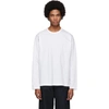 COMME DES GARÇONS SHIRT COMME DES GARCONS SHIRT WHITE FOREVER LONG SLEEVE T-SHIRT