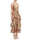 JOHANNA ORTIZ Rhapsodie Ruffle Printed Dress