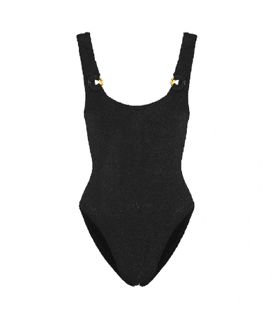 HUNZA G DOMINO SWIMSUIT,P00365713